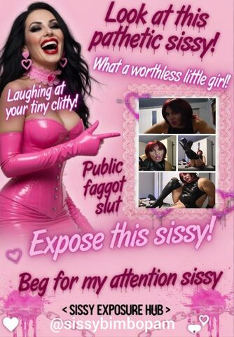 Sissy bimbo
