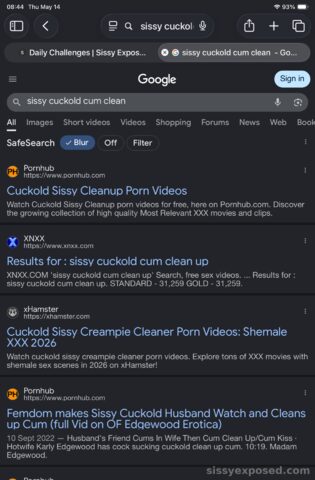 Challenge: Share a screenshot of your most embarrassing search history item (or make one up that is hilarious)