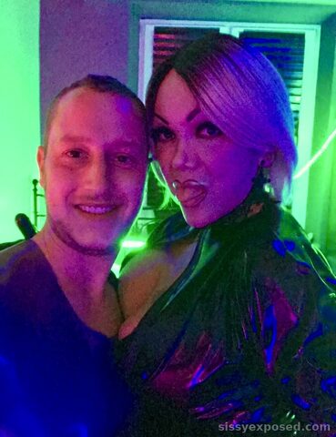 Latex chastity blackmail Sissy Benjamin fiegl