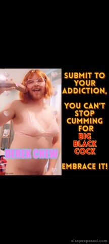 Exposed sissy slut derek