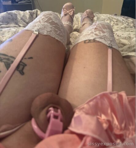 Pretty pink sissy