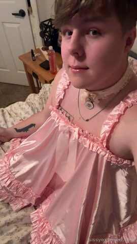 Pretty pink sissy