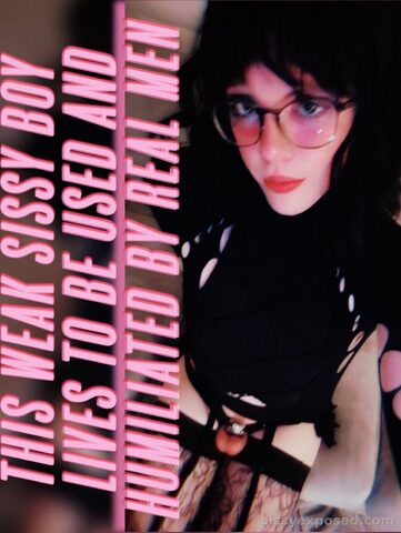 Sissy Slut Exposure Captions