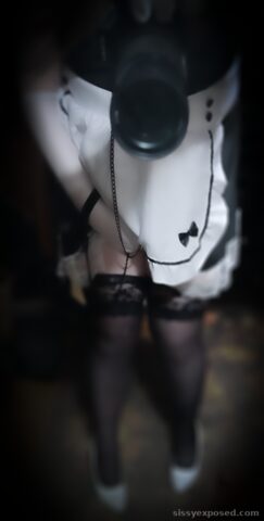Sissy maid on a leash TonyaUkka